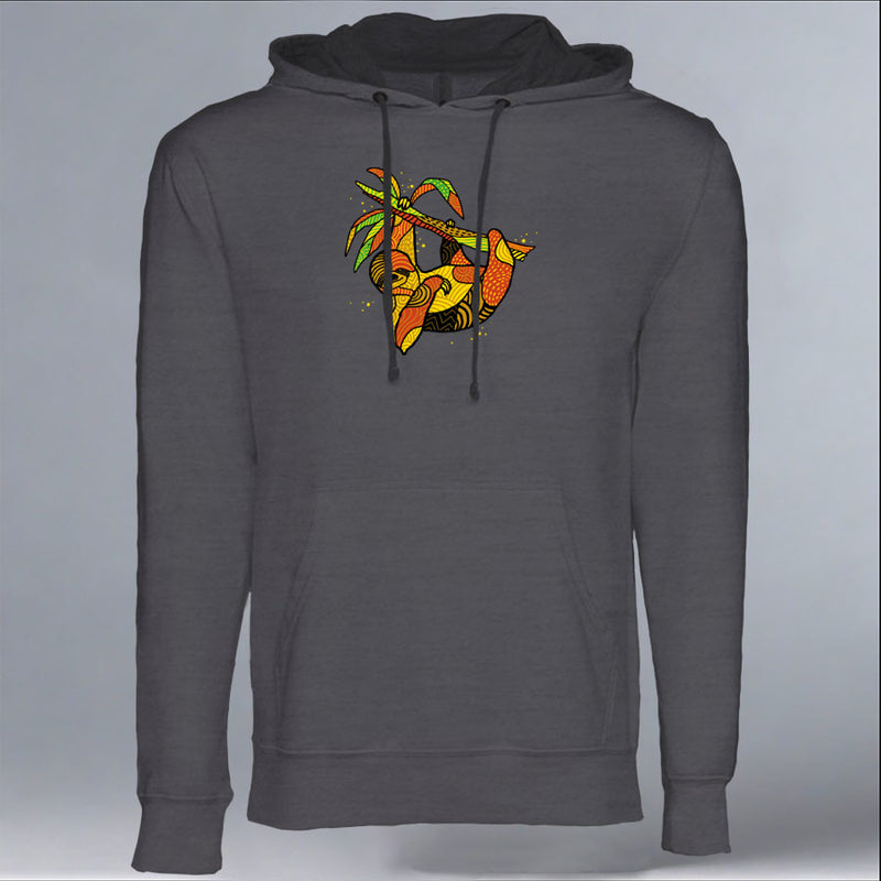 Sloth Conservation Foundation - Midweight French Terry Pullover Hoody - Heavy Metal