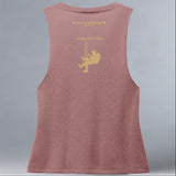 Alpine Rescue Team - Allmade® Women's ECO-FRIENDLY Tri-Blend Muscle tank - Vintage Rose