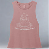 California Wildlife Center - Allmade® Women's ECO-FRIENDLY Tri-Blend Muscle tank - Vintage Rose
