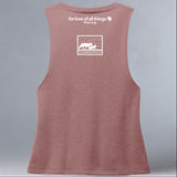Grand Canyon Wolf Recovery Project - Allmade® Women's ECO-FRIENDLY Tri-Blend Muscle tank - Desert Rose