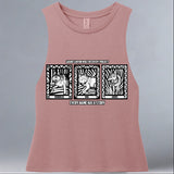 Grand Canyon Wolf Recovery Project - Allmade® Women's ECO-FRIENDLY Tri-Blend Muscle tank - Desert Rose