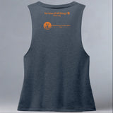 Painted Dog Conservation Inc. - Allmade® Women's ECO-FRIENDLY Tri-Blend Muscle tank - Rebel Blue