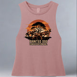 Painted Dog Conservation Inc. - Allmade® Women's ECO-FRIENDLY Tri-Blend Muscle tank - Desert Rose