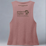 Project Coyote - Allmade® Women's ECO-FRIENDLY Tri-Blend Muscle tank - Desert Rose