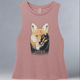 Project Coyote - Allmade® Women's ECO-FRIENDLY Tri-Blend Muscle tank - Vintage Rose