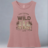 Project Coyote - Allmade® Women's ECO-FRIENDLY Tri-Blend Muscle tank - Desert Rose