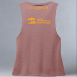 Rhino Conservation Partners - Allmade® Women's ECO-FRIENDLY Tri-Blend Muscle tank - Desert Rose
