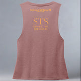 Saving the Survivors - Allmade® Women's ECO-FRIENDLY Tri-Blend Muscle tank - Desert Rose