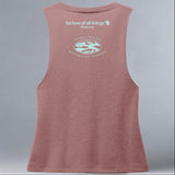 TIRN - Allmade® Women's ECO-FRIENDLY Tri-Blend Muscle tank - Vintage Rose