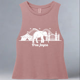 World Animal Protection - Allmade® Women's ECO-FRIENDLY Tri-Blend Muscle tank - Desert Rose