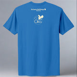 All About Owls - 100% ORGANIC Adult Allmade® Tee - Beacon Blue