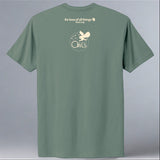 All About Owls - 100% ORGANIC Adult Allmade® Tee - Matcha Green