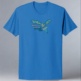 Bat World Sanctuary - 100% ORGANIC Adult Allmade® Tee - Beacon Blue