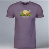 Endangered Wolf Center - 100% ORGANIC Adult Allmade® Tee - Cosmic Purple