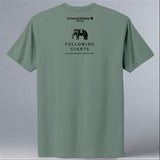 Following Giants - 100% ORGANIC Adult Allmade® Tee - Matcha Green