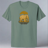 Following Giants - 100% ORGANIC Adult Allmade® Tee - Matcha Green
