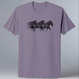 Grevy's Zebra Trust - 100% ORGANIC Adult Allmade® Tee - Cosmic Purple