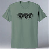 Grevy's Zebra Trust - 100% ORGANIC Adult Allmade® Tee - Matcha Green