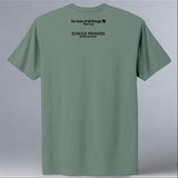 Jungle Friends - 100% ORGANIC Adult Allmade® Tee - Matcha Green