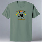 Jungle Friends - 100% ORGANIC Adult Allmade® Tee - Matcha Green