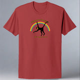 Jungle Friends - 100% ORGANIC Adult Allmade® Tee - Revolution Red