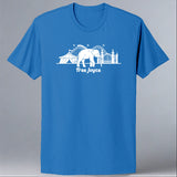 World Animal Protection - 100% ORGANIC Adult Allmade® Tee - Beacon Blue