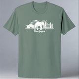 World Animal Protection - 100% ORGANIC Adult Allmade® Tee - Matcha Green