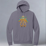 Alpine Rescue Team - Allmade® Unisex ORGANIC CVC Fleece Pullover Hoodie - Cosmic Purple