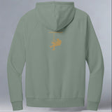 Alpine Rescue Team - Allmade® Unisex ORGANIC CVC Fleece Pullover Hoodie - Matcha Green