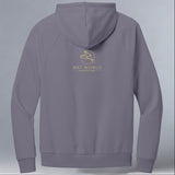Bat World Sanctuary - Allmade® Unisex ORGANIC CVC Fleece Pullover Hoodie - Cosmic Purple