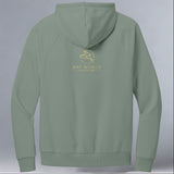 Bat World Sanctuary - Allmade® Unisex ORGANIC CVC Fleece Pullover Hoodie - Matcha Green