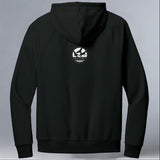 California Wildlife Center - Allmade® Unisex ORGANIC CVC Fleece Pullover Hoodie - Deep Black