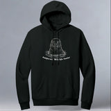 California Wildlife Center - Allmade® Unisex ORGANIC CVC Fleece Pullover Hoodie - Deep Black