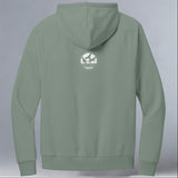 California Wildlife Center - Allmade® Unisex ORGANIC CVC Fleece Pullover Hoodie - Matcha Green