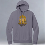 Following Giants - Allmade® Unisex ORGANIC CVC Fleece Pullover Hoodie - Cosmic Purple