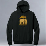 Following Giants - Allmade® Unisex ORGANIC CVC Fleece Pullover Hoodie - Black