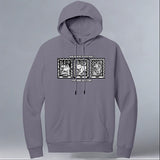 Grand Canyon Wolf Recovery Project - Allmade® Unisex ORGANIC CVC Fleece Pullover Hoodie - Cosmic Purple