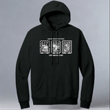 Grand Canyon Wolf Recovery Project - Allmade® Unisex ORGANIC CVC Fleece Pullover Hoodie - Deep Black