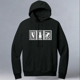 House Rabbit Society - Allmade® Unisex ORGANIC CVC Fleece Pullover Hoodie - Black