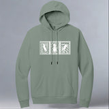 House Rabbit Society - Allmade® Unisex ORGANIC CVC Fleece Pullover Hoodie - Matcha Green
