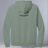 Jungle Friends - Allmade® Unisex ORGANIC CVC Fleece Pullover Hoodie - Matcha Green