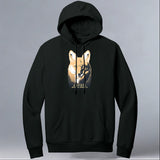 Project Coyote - Allmade® Unisex ORGANIC CVC Fleece Pullover Hoodie - Deep Black