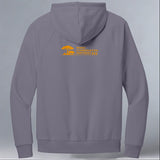 Rhino Conservation Partners - Allmade® Unisex ORGANIC CVC Fleece Pullover Hoodie - Cosmic Purple