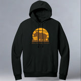 Rhino Conservation Partners - Allmade® Unisex ORGANIC CVC Fleece Pullover Hoodie - Space Black