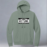 Rocky Mountain Wolf Project - Allmade® Unisex ORGANIC CVC Fleece Pullover Hoodie - Matcha Green