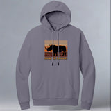 Saving the Survivors - Allmade® Unisex ORGANIC CVC Fleece Pullover Hoodie - Cosmic Purple