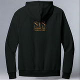 Saving the Survivors - Allmade® Unisex ORGANIC CVC Fleece Pullover Hoodie - Deep Black