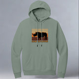 Saving the Survivors - Allmade® Unisex ORGANIC CVC Fleece Pullover Hoodie - Matcha Green