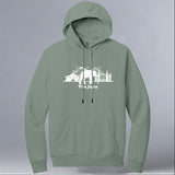 World Animal Protection - Allmade® Unisex ORGANIC CVC Fleece Pullover Hoodie - Matcha Green