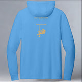 Alpine Rescue Team - Allmade® Unisex ECO-BLEND Hoodie Tee - Azure Blue